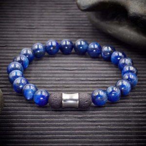 Kyanite Aromatherapy Stretch Bracelet - Handmade to Order
